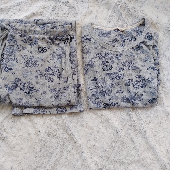 Lucky brand floral print pjs set size M - Picture 3 of 7